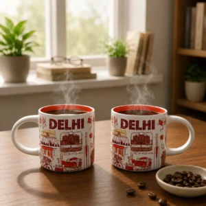 Starbucks Coffee Mug Delhi Theme for Men & Women | Premium Ceramic Mug