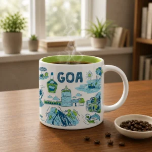 Starbucks Coffee Mug Goa Theme for Coffee Lovers | Premium Ceramic Tea & Coffee Cup