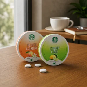 Starbucks Sugar Free Mint Candies Fresh Breath Mints