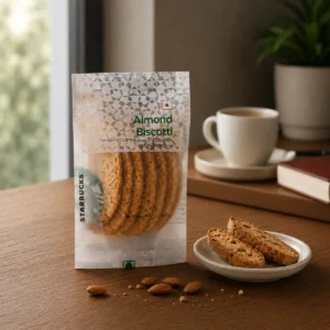 Starbucks Almond Biscotti Crunchy Coffee Cookies