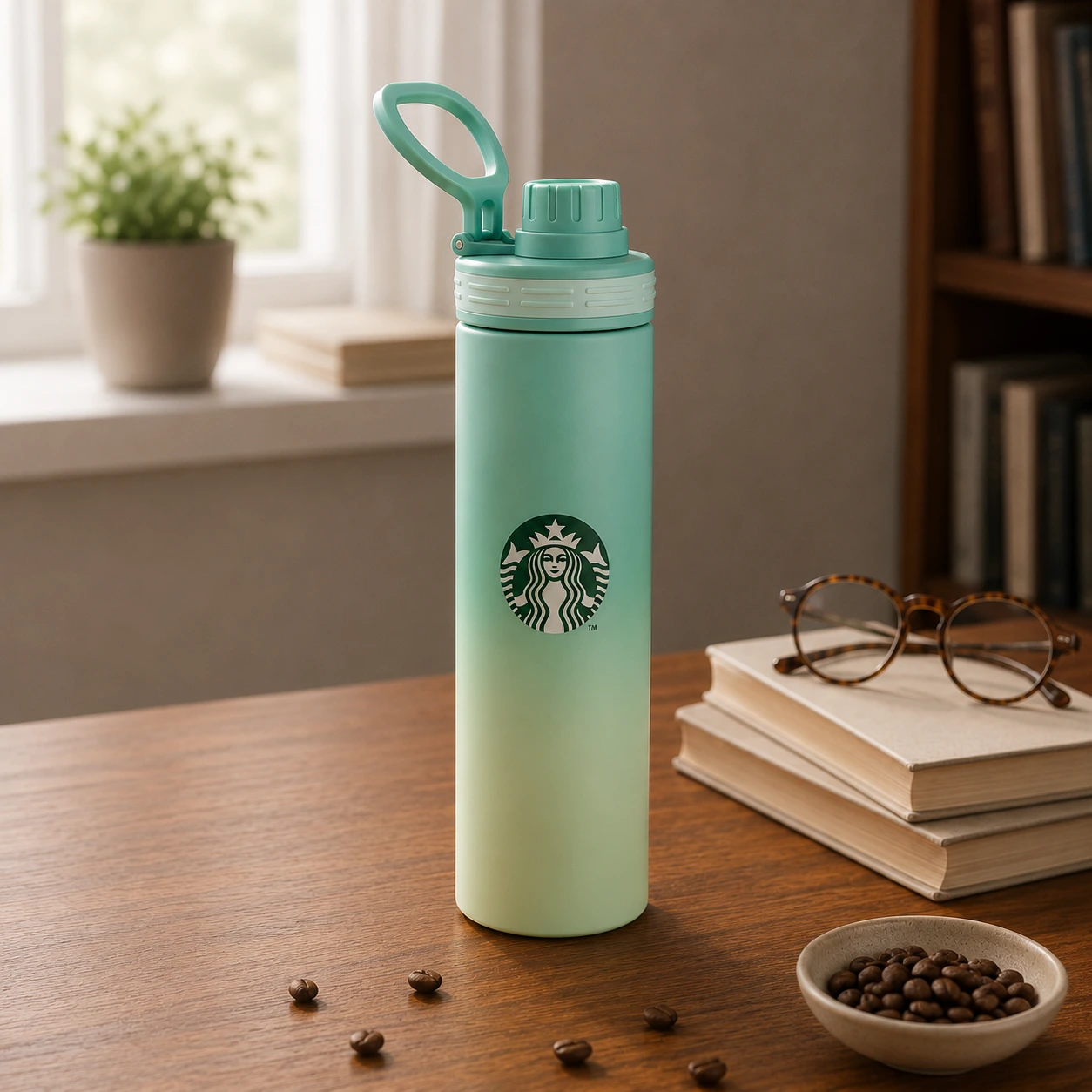 Starbucks Sports Water Bottle for Office, Gym & Travel | Reusable Steel Flask 1 Starbucks Sports Water bottle