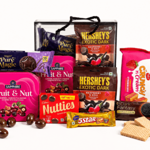 The Gift Tree Affordable Chocolate Bliss Hamper | Premium Chocolates, Cookies & Wafers