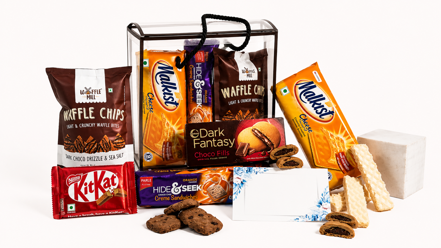 The Gift Tree Complete Cookies Hamper | Waffles, Cookies & Chocolates 1 The Gift Tree Indulgence Cookies Hamper | Waffles, Cookies & Chocolates