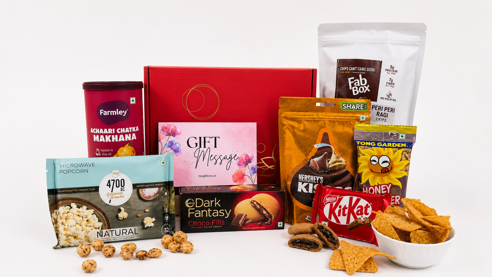 The Gift Tree Ultimate Snack Celebration Hamper | Popcorn, Chocolates & Snacks 1 The Gift Tree Ultimate Snack Celebration Hamper | Popcorn, Chocolates & Snacks