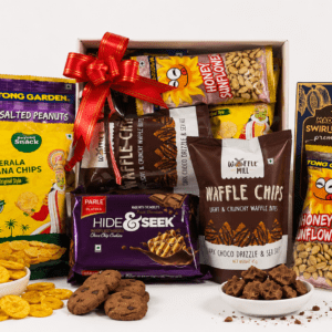 The Gift Tree Delightful Crunch & Munch Hamper | Gourmet Snacks, Cookies & Seeds
