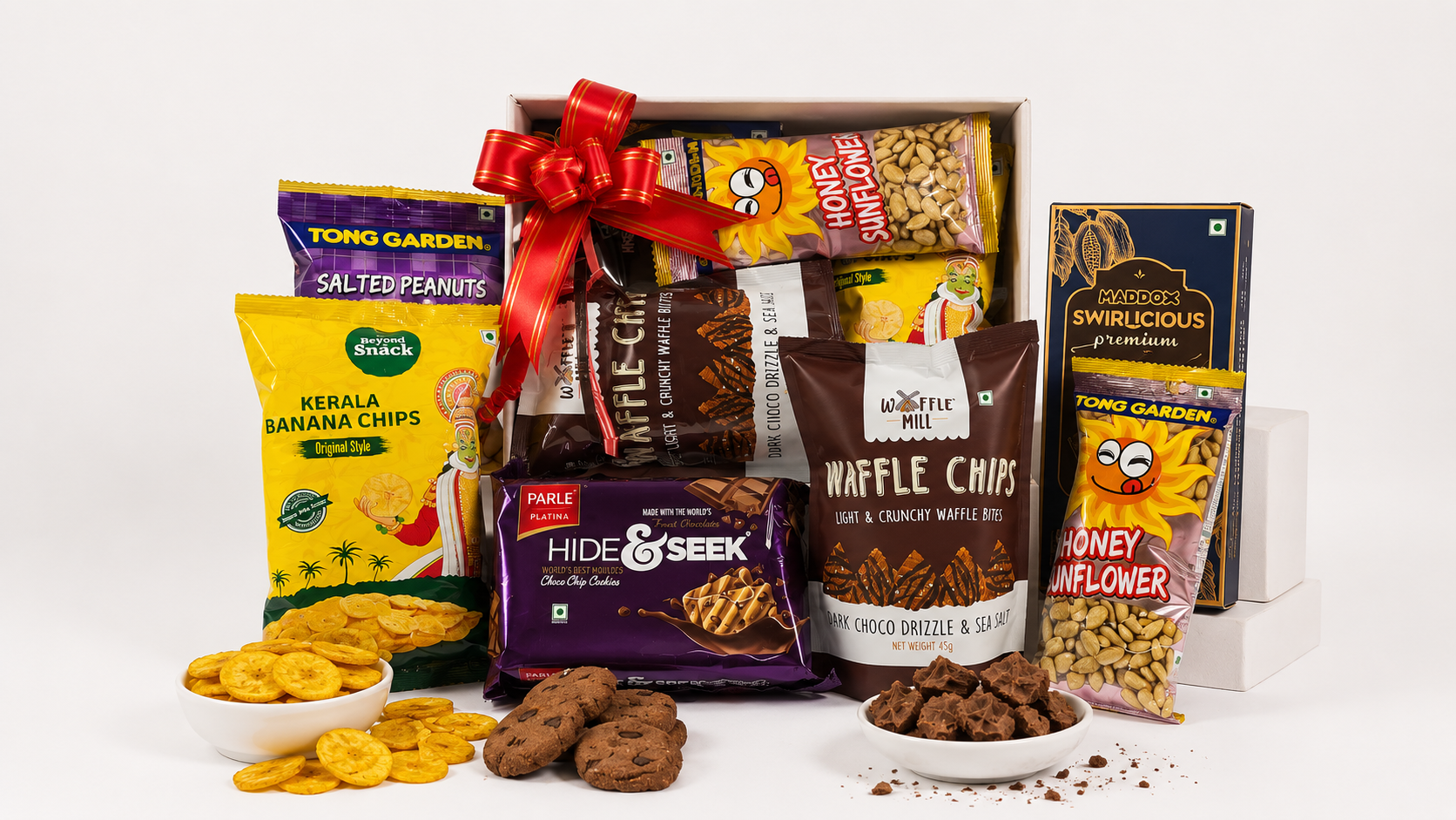 The Gift Tree Delightful Crunch & Munch Hamper | Gourmet Snacks, Cookies & Seeds 1 The Gift Tree Delightful Crunch & Munch Hamper | Gourmet Snacks, Cookies & Seeds