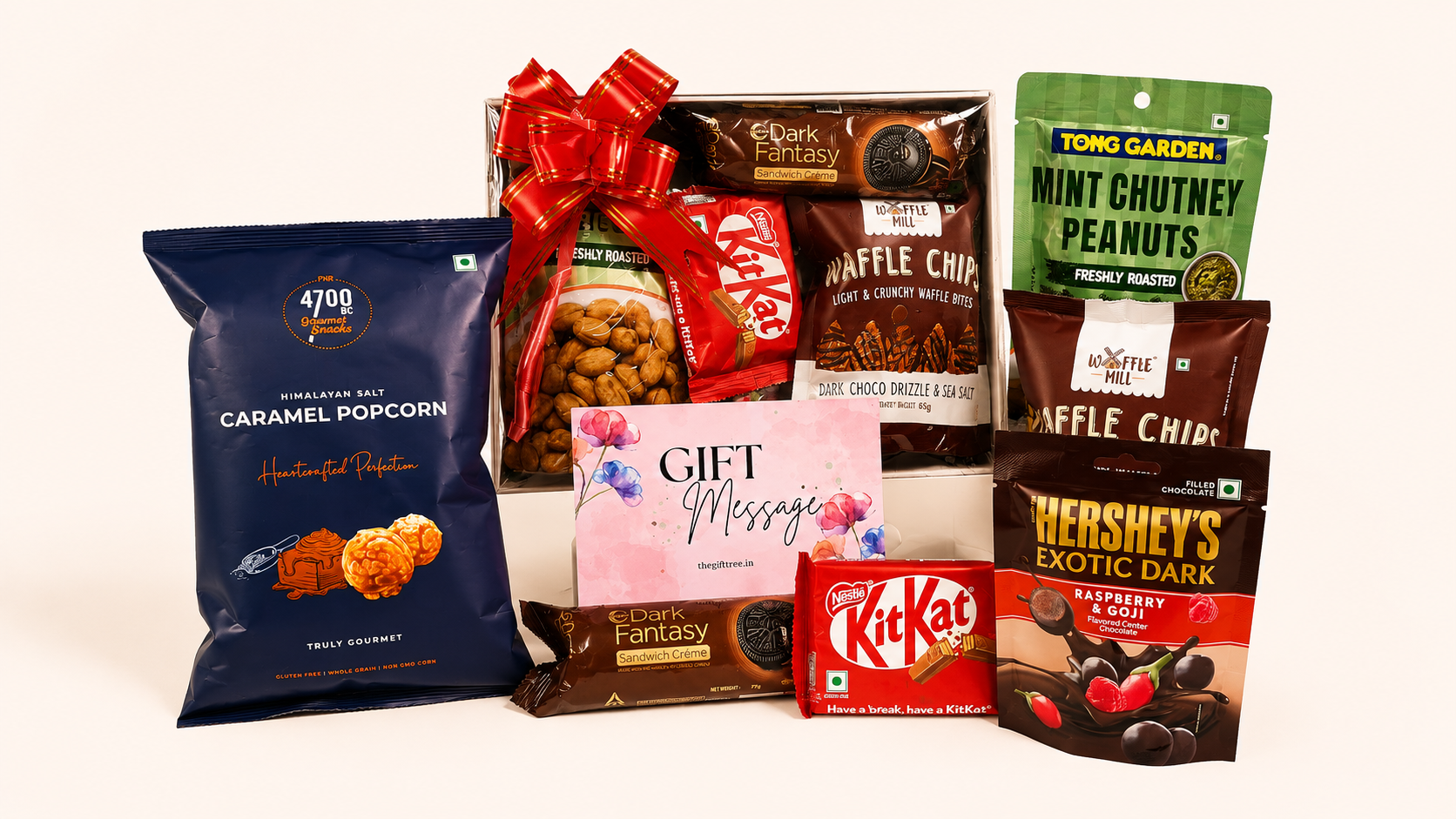 The Gift Tree Delightful Signature Feast Hamper | Gourmet Snacks, Cookies & Chocolates 1 The Gift Tree Delightful Signature Feast Hamper | Gourmet Snacks, Cookies & Chocolates