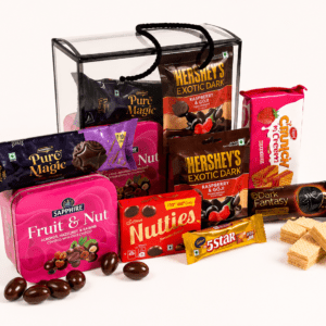 The Gift Tree Affordable Chocolate Bliss Hamper | Premium Chocolates, Cookies & Wafers