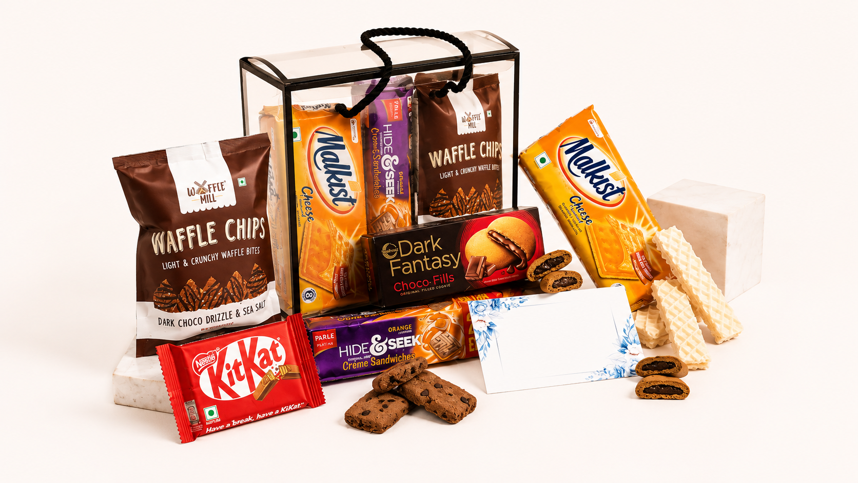 The Gift Tree Complete Cookies Hamper | Waffles, Cookies & Chocolates 2 The Gift Tree Complete Cookies Hamper | Waffles, Cookies & Chocolates - Image 2