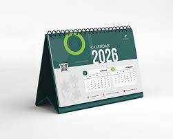 The Gift Tree Premium Table Calendar ? Smart Planning, Year-Round Brand Visibility
