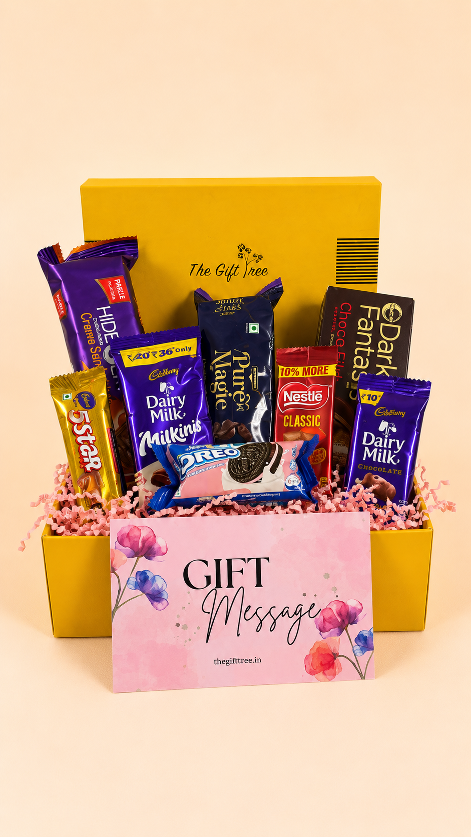 The Gift Tree Chocolate Hamper | Complete Chocolates, Cookies & Sweet Treats 2 The Gift Tree Chocolate Hamper | Complete Chocolates, Cookies & Sweet Treats - Image 2