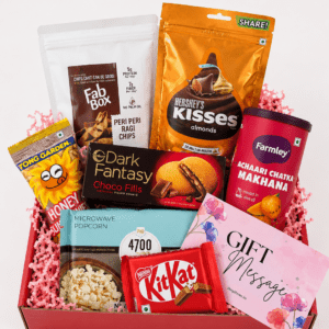 The Gift Tree Ultimate Snack Celebration Hamper | Popcorn, Chocolates & Snacks