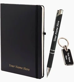 The Gift Tree Premium Notebook & Pen Gift Set ? Elegance for Everyday Success