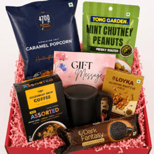 The Gift Tree Delight Coffee Hamper| Premium Brew & Snacks