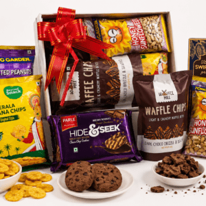 The Gift Tree Delightful Crunch & Munch Hamper | Gourmet Snacks, Cookies & Seeds