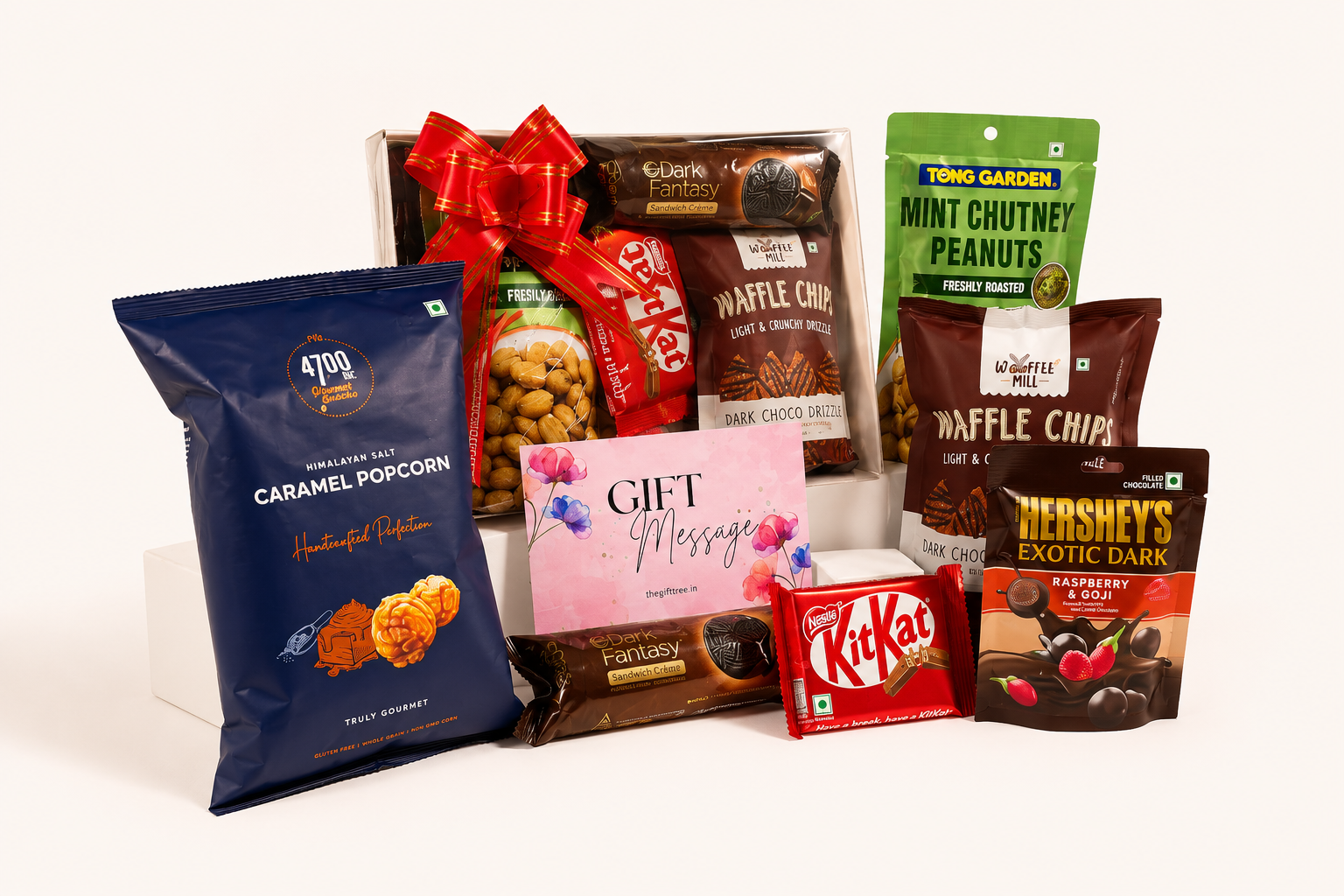 The Gift Tree Delightful Signature Feast Hamper | Gourmet Snacks, Cookies & Chocolates 2 The Gift Tree Delightful Signature Feast Hamper | Gourmet Snacks, Cookies & Chocolates - Image 2