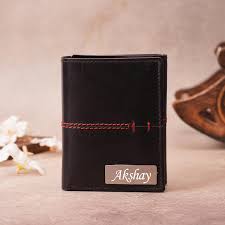 The Gift Tree Personalized Leather Card Holder Wallet ? Compact Style, Lasting Impressions