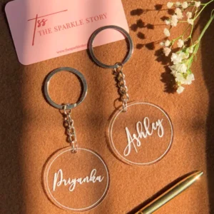 The Gift Tree Personalized Acrylic Name Keychain ? A Unique Gift with a Personal Touch