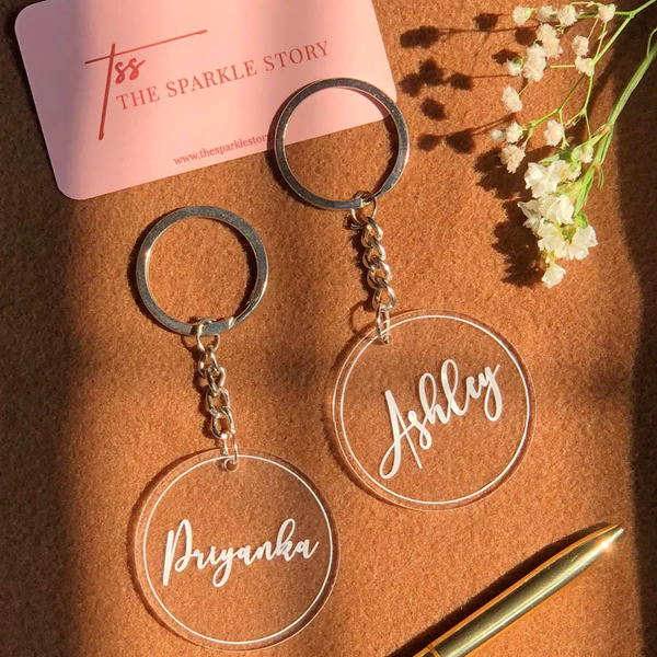 The Gift Tree Personalized Acrylic Name Keychain ? A Unique Gift with a Personal Touch 1 The Gift Tree Personalized Acrylic Name Keychain ? A Unique Gift with a Personal Touch