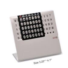 The Gift Tree Mini Perpetual Desk Calendar ? Compact Planning, Timeless Utility