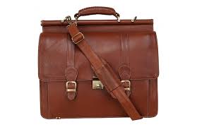 The Gift Tree Premium Crocodile Texture Leather Laptop Bag ? Executive Style Redefined