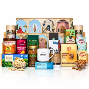 Royal Heritage Gourmet Coffee & Snacks Gift Hamper Box